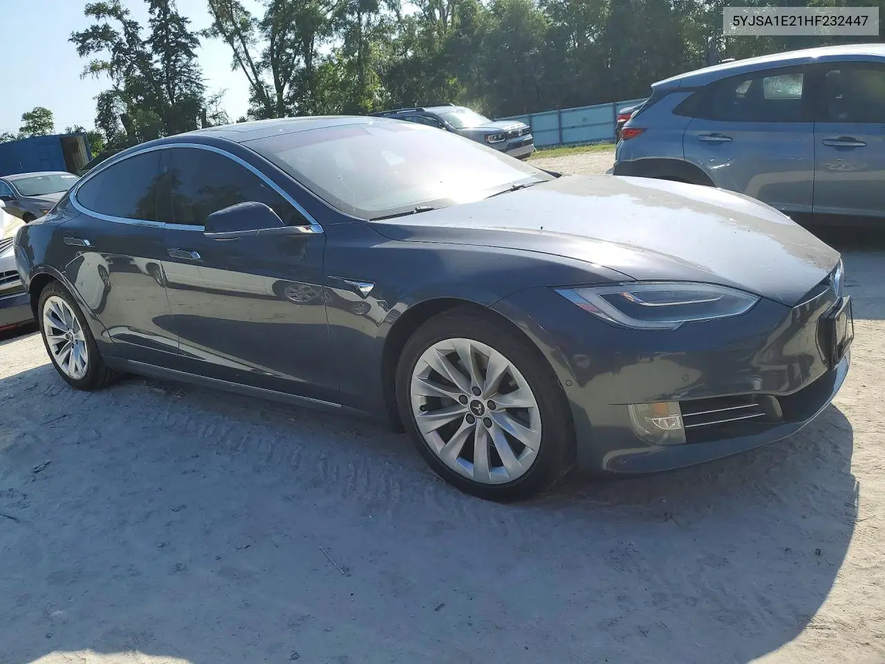 2017 Tesla Model S VIN: 5YJSA1E21HF232447 Lot: 58205766