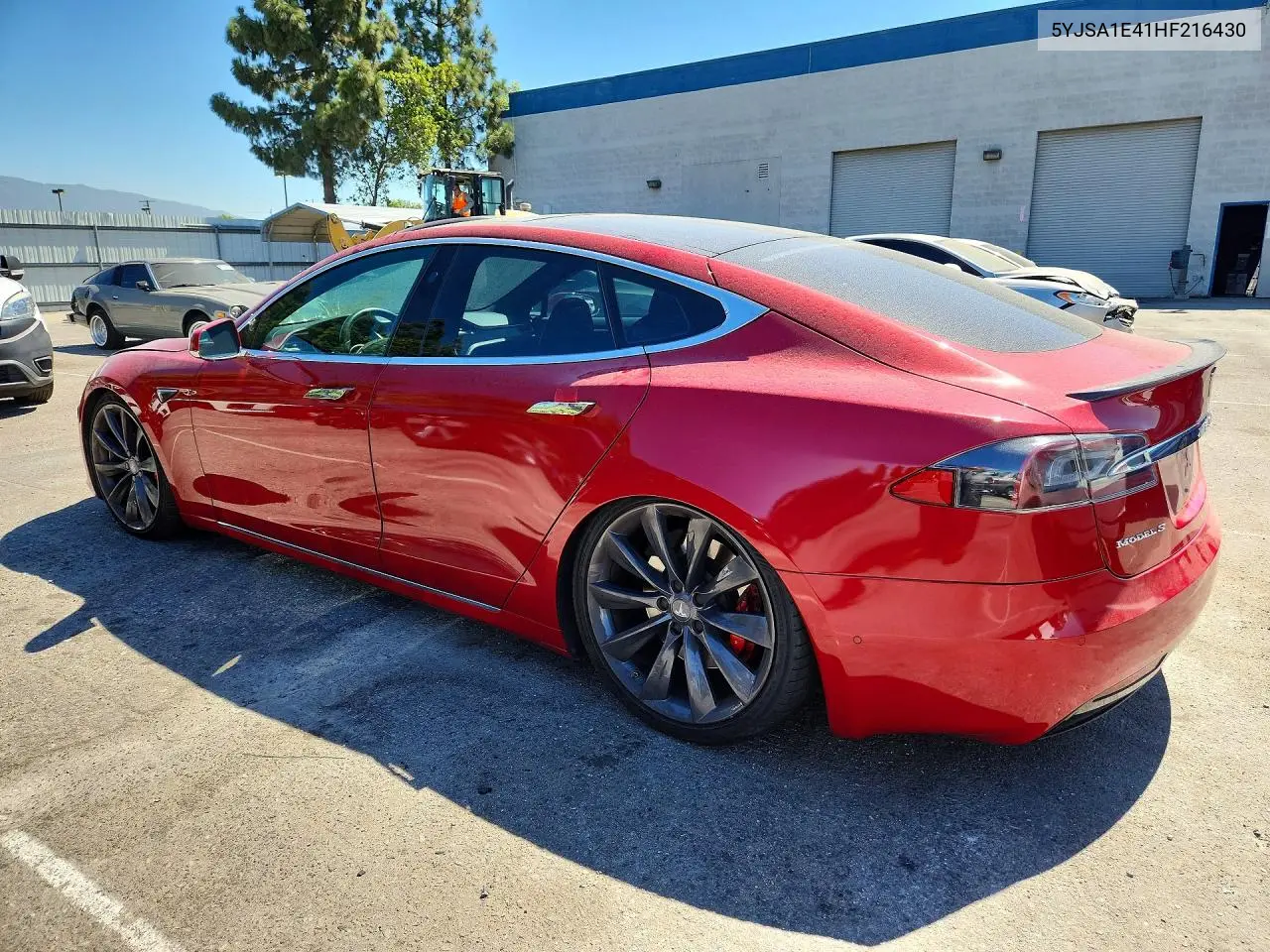 2017 Tesla Model S VIN: 5YJSA1E41HF216430 Lot: 59300846