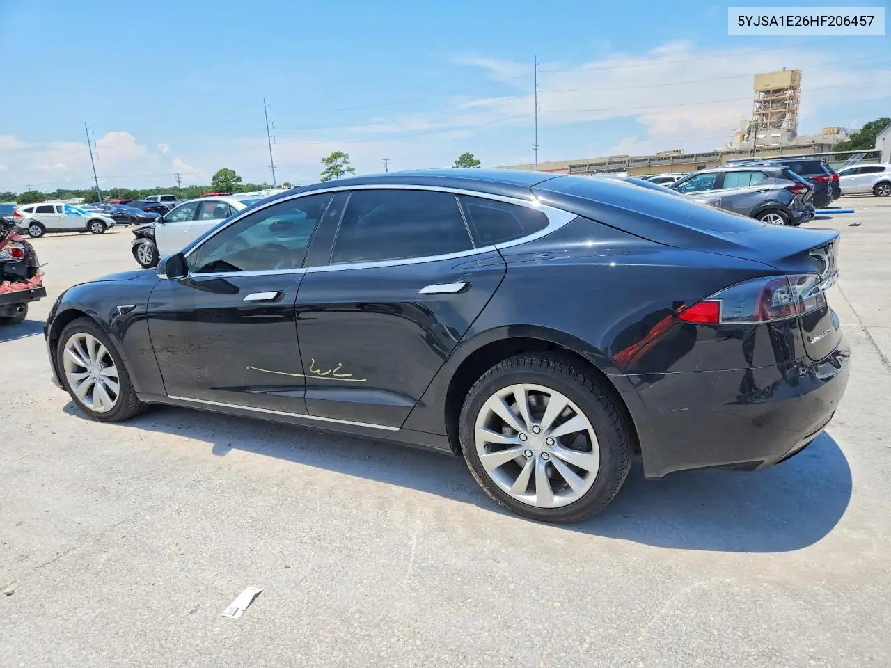 2017 Tesla Model S VIN: 5YJSA1E26HF206457 Lot: 59725516