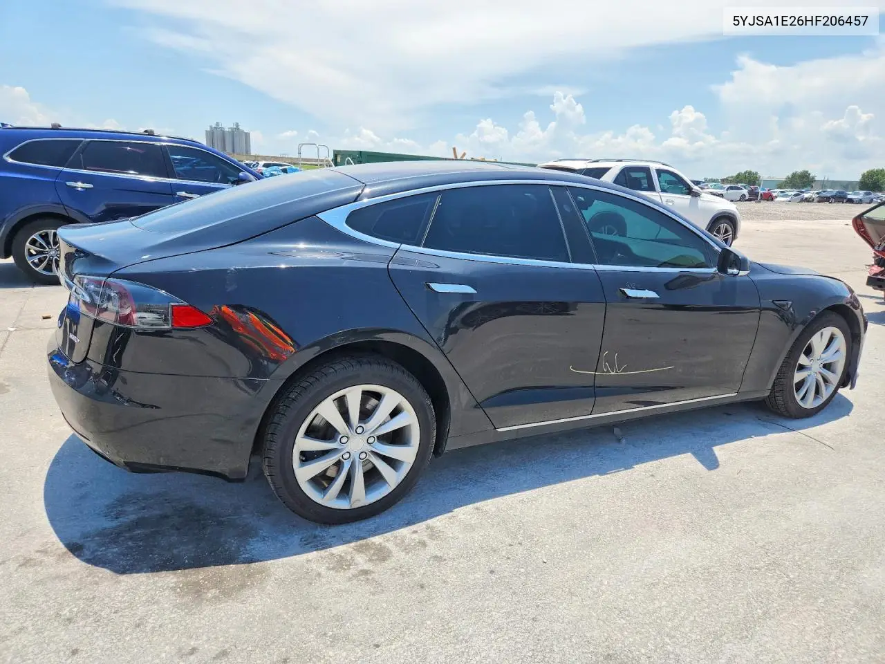 2017 Tesla Model S VIN: 5YJSA1E26HF206457 Lot: 59725516
