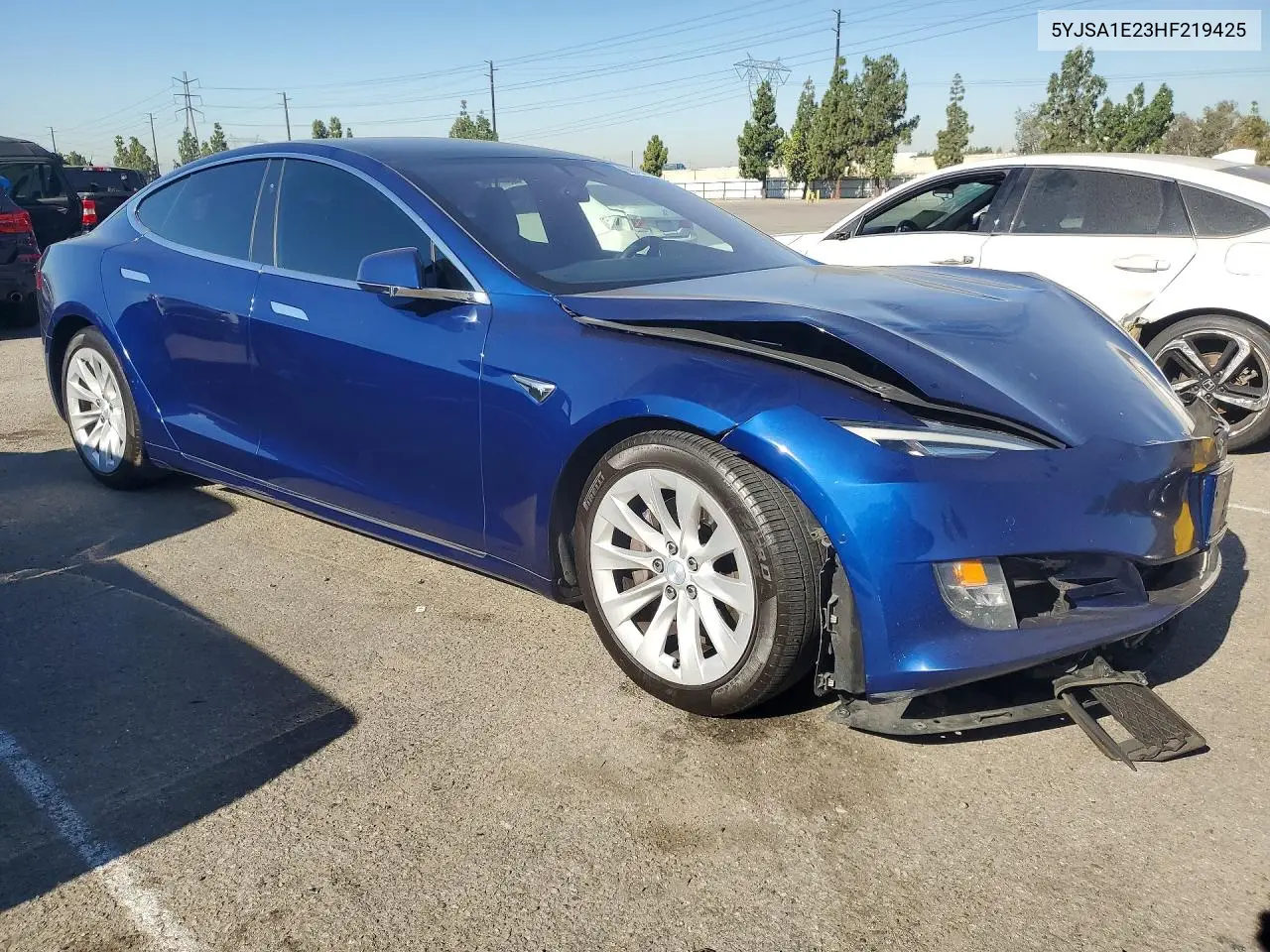 2017 Tesla Model S VIN: 5YJSA1E23HF219425 Lot: 60049866