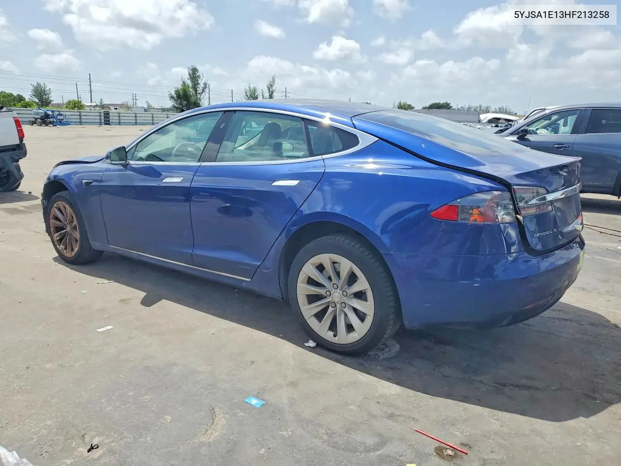 2017 Tesla Model S VIN: 5YJSA1E13HF213258 Lot: 60254646