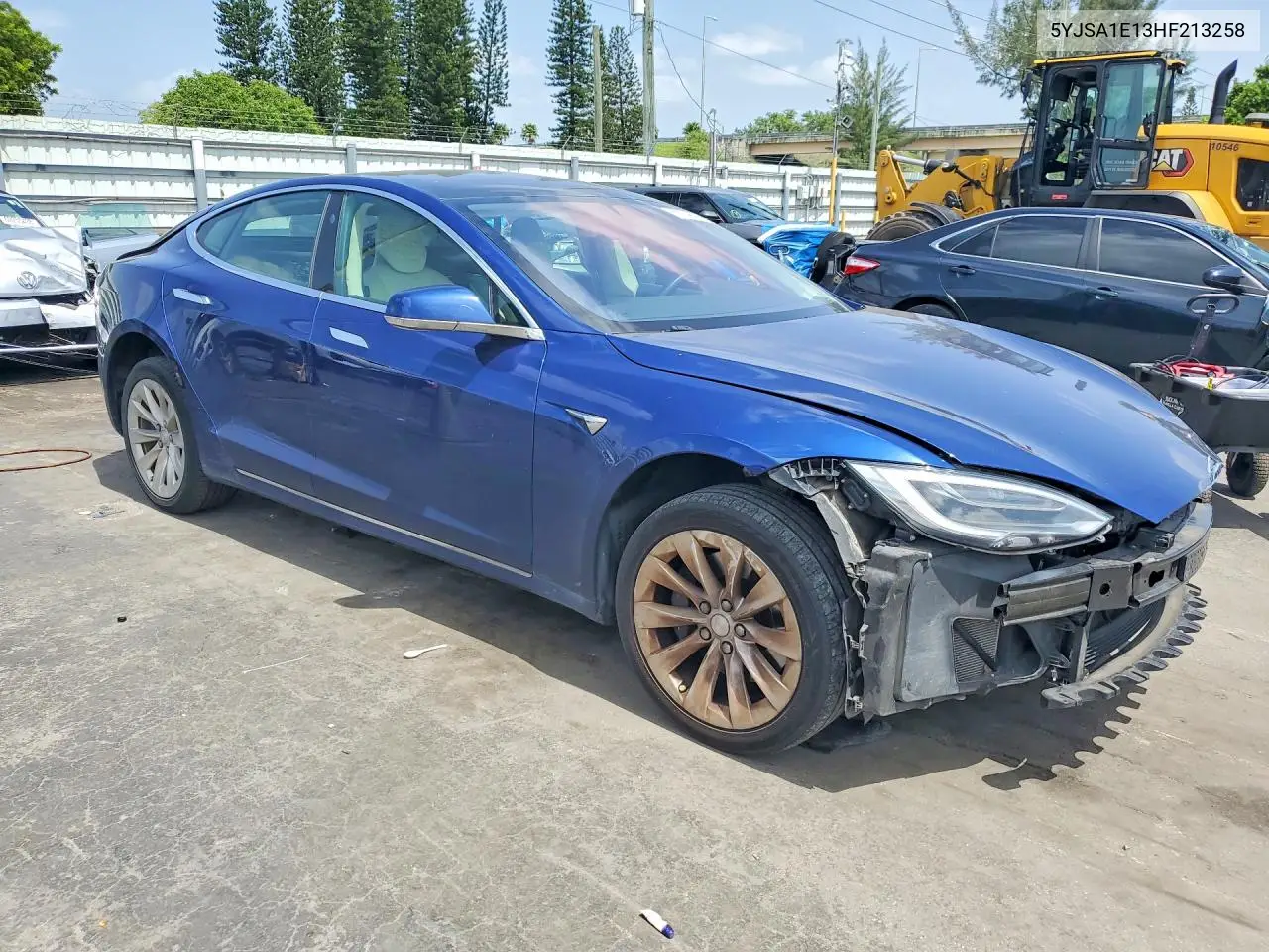 2017 Tesla Model S VIN: 5YJSA1E13HF213258 Lot: 60254646