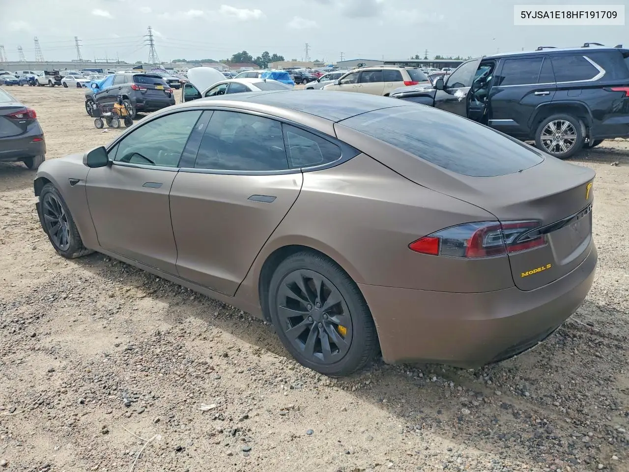 2017 Tesla Model S VIN: 5YJSA1E18HF191709 Lot: 60474696