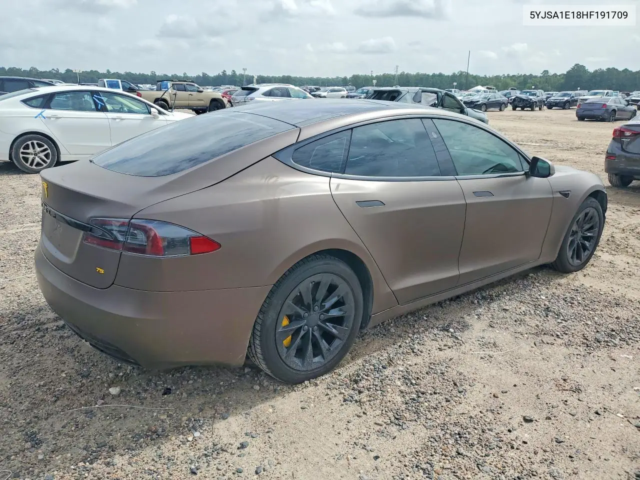 2017 Tesla Model S VIN: 5YJSA1E18HF191709 Lot: 60474696
