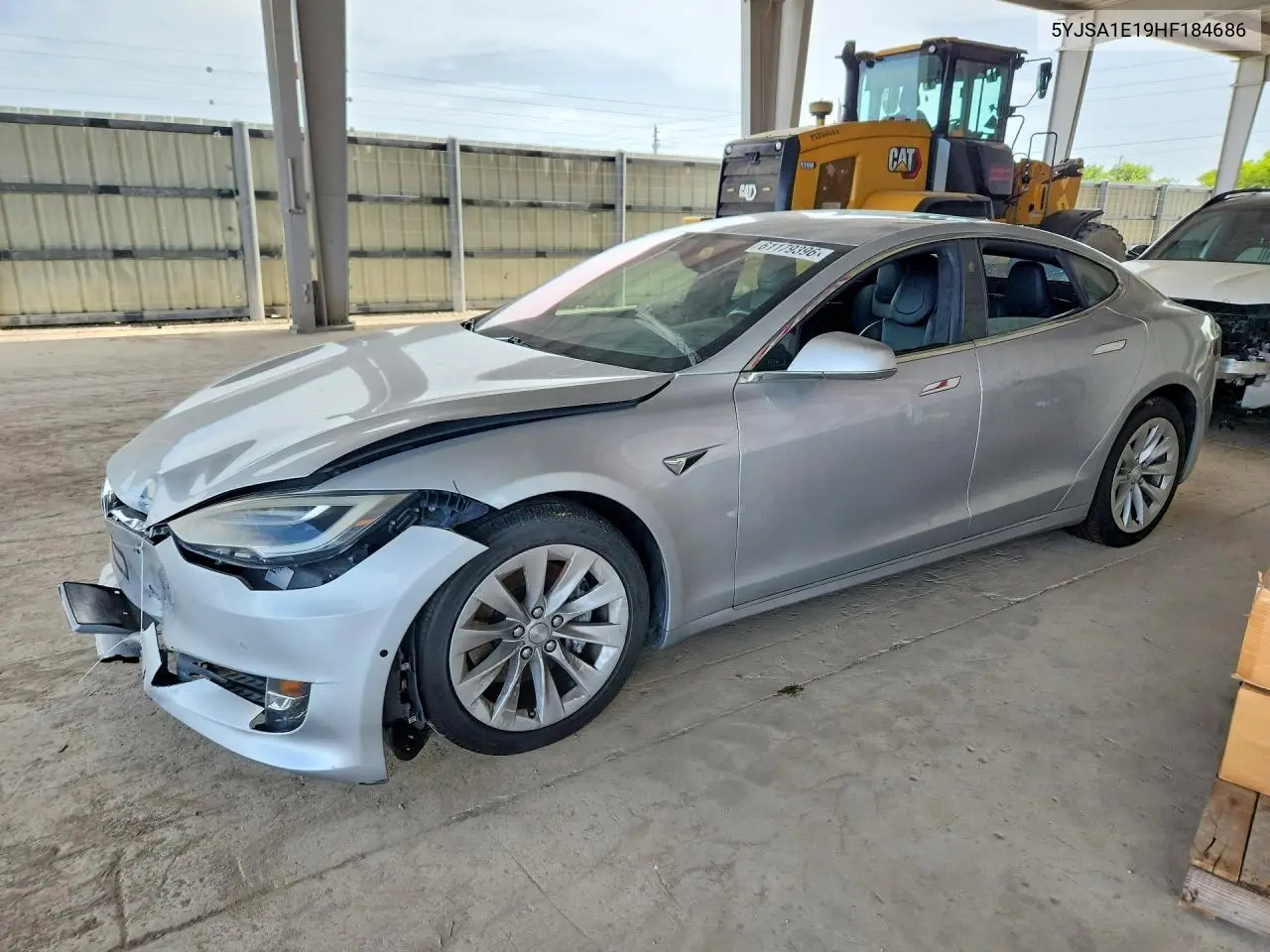 2017 Tesla Model S VIN: 5YJSA1E19HF184686 Lot: 61179396