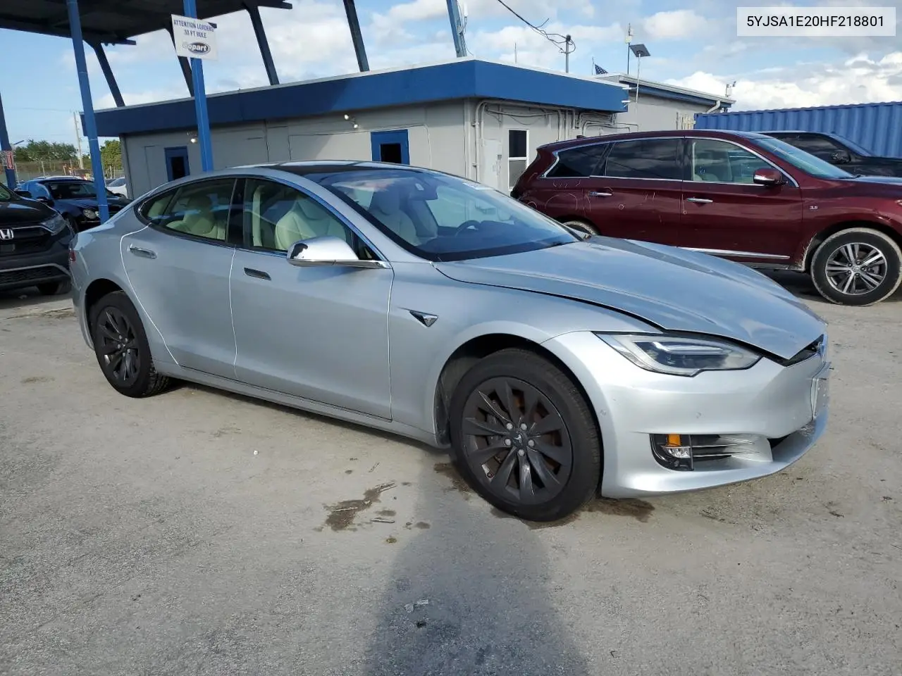 5YJSA1E20HF218801 2017 Tesl Model S 75D