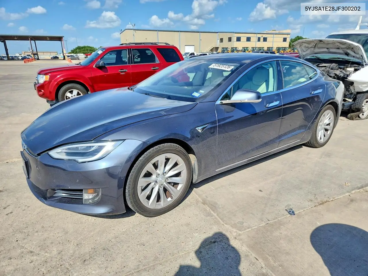2018 Tesla Model S VIN: 5YJSA1E28JF300202 Lot: 51925126