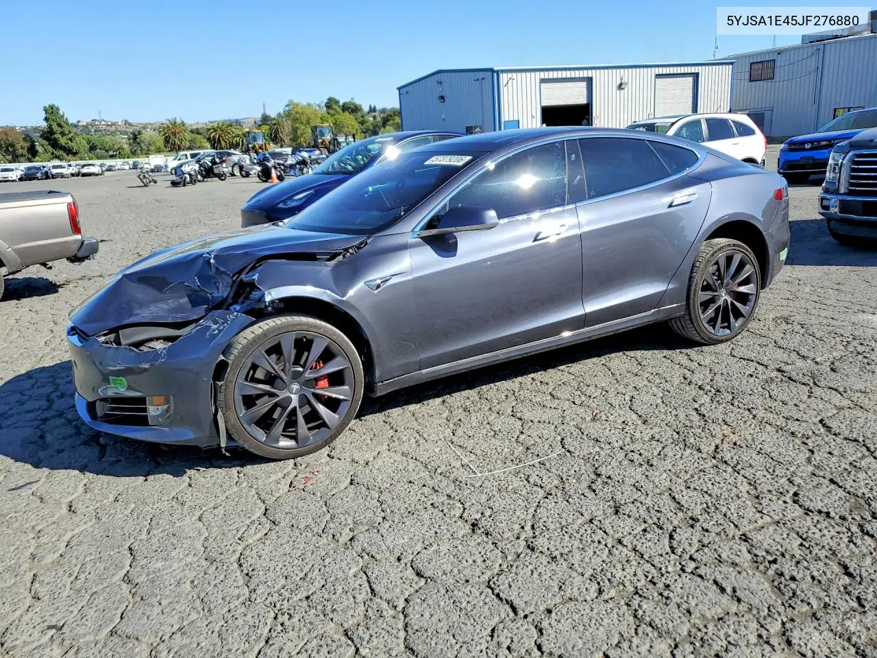 2018 Tesla Model S VIN: 5YJSA1E45JF276880 Lot: 57379206