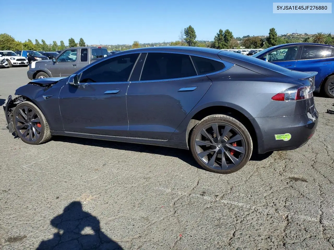 2018 Tesla Model S VIN: 5YJSA1E45JF276880 Lot: 57379206