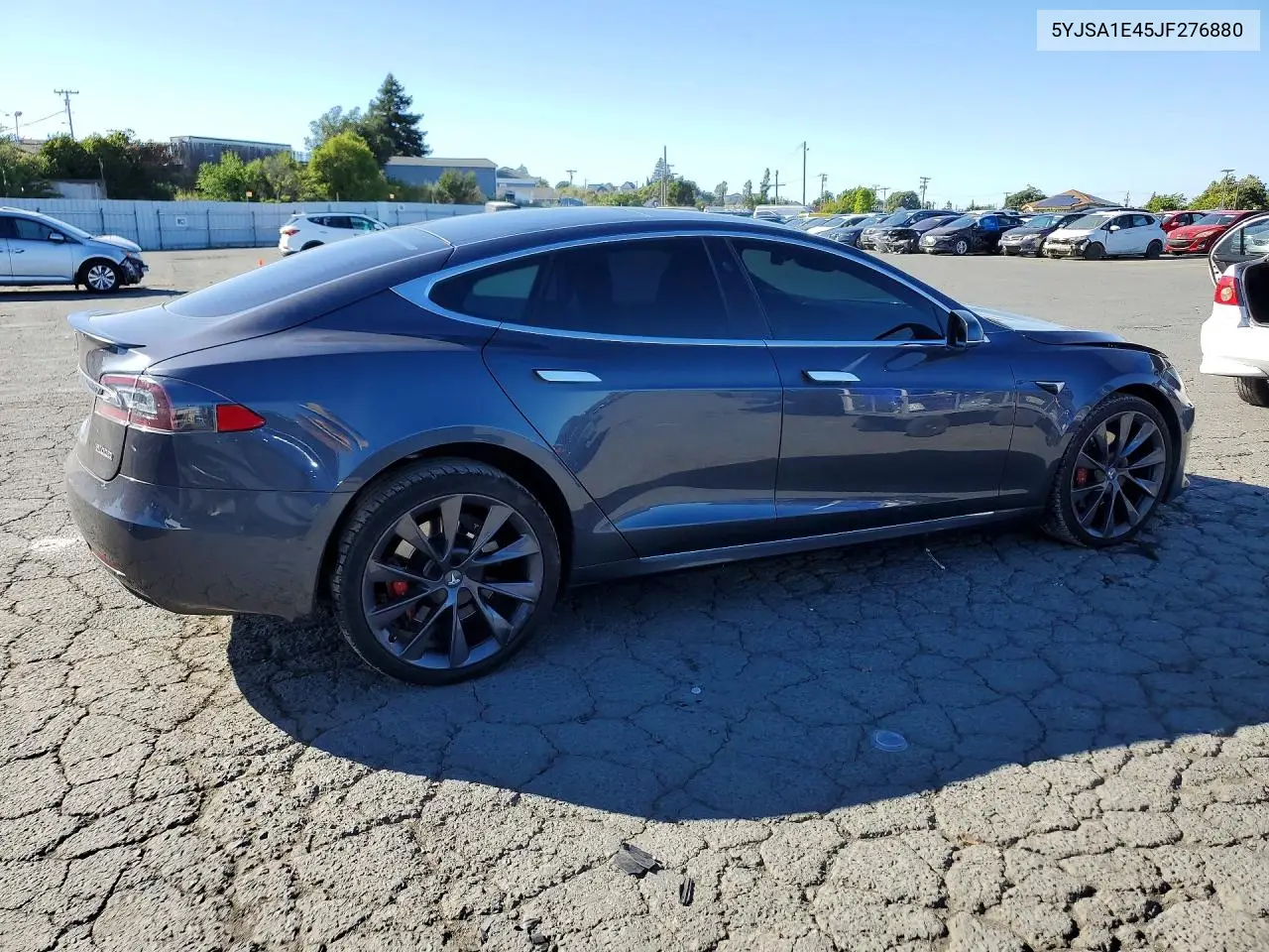 2018 Tesla Model S VIN: 5YJSA1E45JF276880 Lot: 57379206