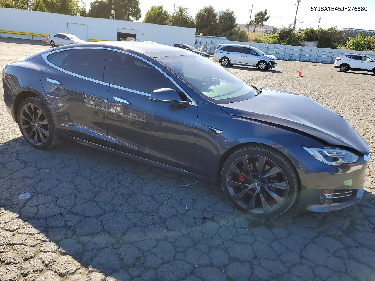 2018 Tesla Model S VIN: 5YJSA1E45JF276880 Lot: 57379206