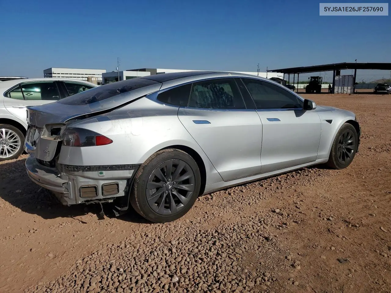 2018 Tesla Model S VIN: 5YJSA1E26JF257690 Lot: 58997776
