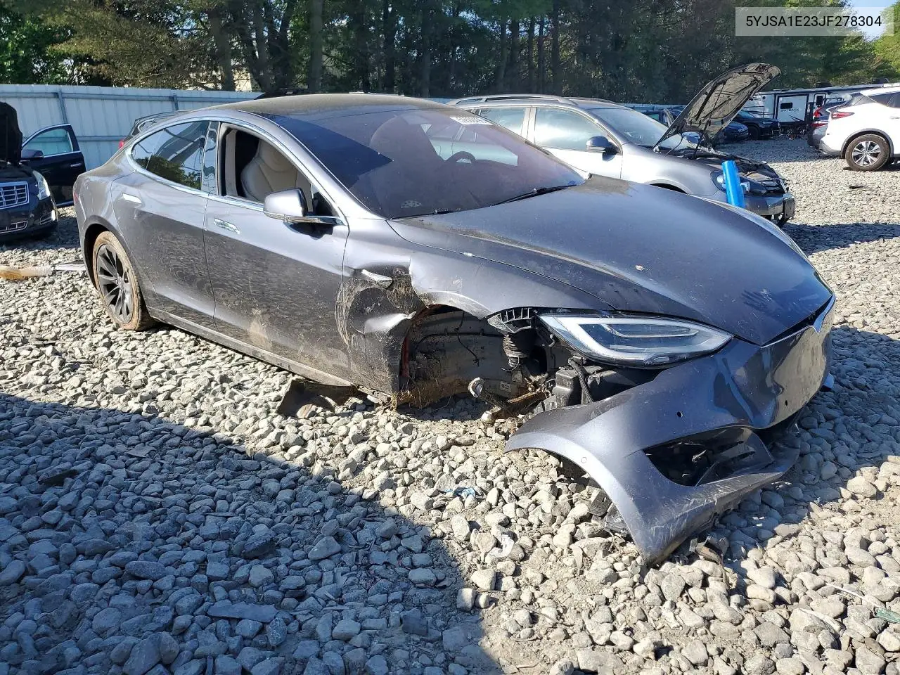 2018 Tesla Model S VIN: 5YJSA1E23JF278304 Lot: 59300496