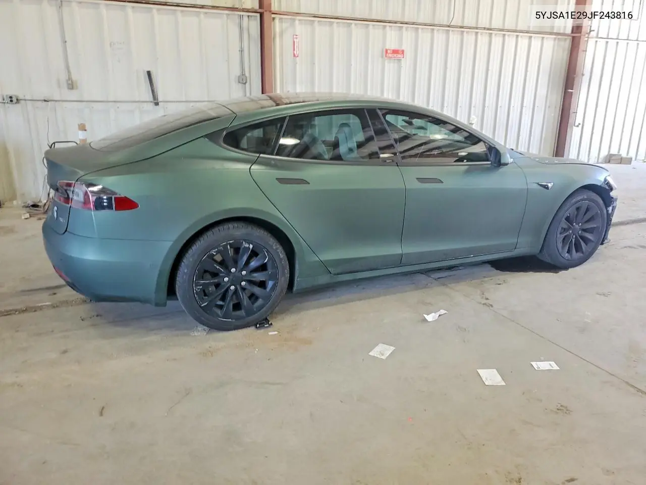 2018 Tesla Model S VIN: 5YJSA1E29JF243816 Lot: 60093296