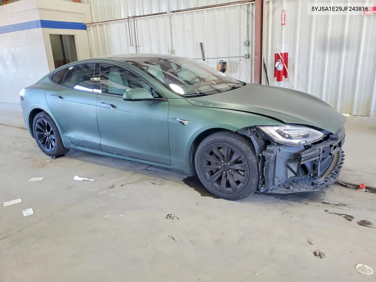 2018 Tesla Model S VIN: 5YJSA1E29JF243816 Lot: 60093296