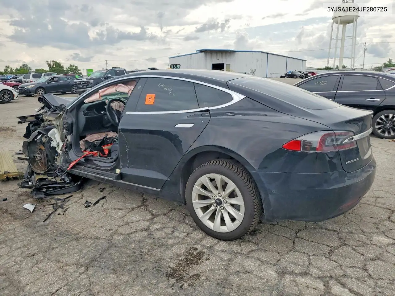 2018 Tesla Model S VIN: 5YJSA1E24JF280725 Lot: 60159206