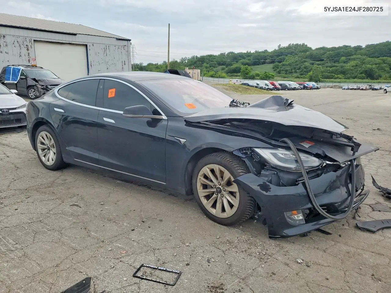 2018 Tesla Model S VIN: 5YJSA1E24JF280725 Lot: 60159206