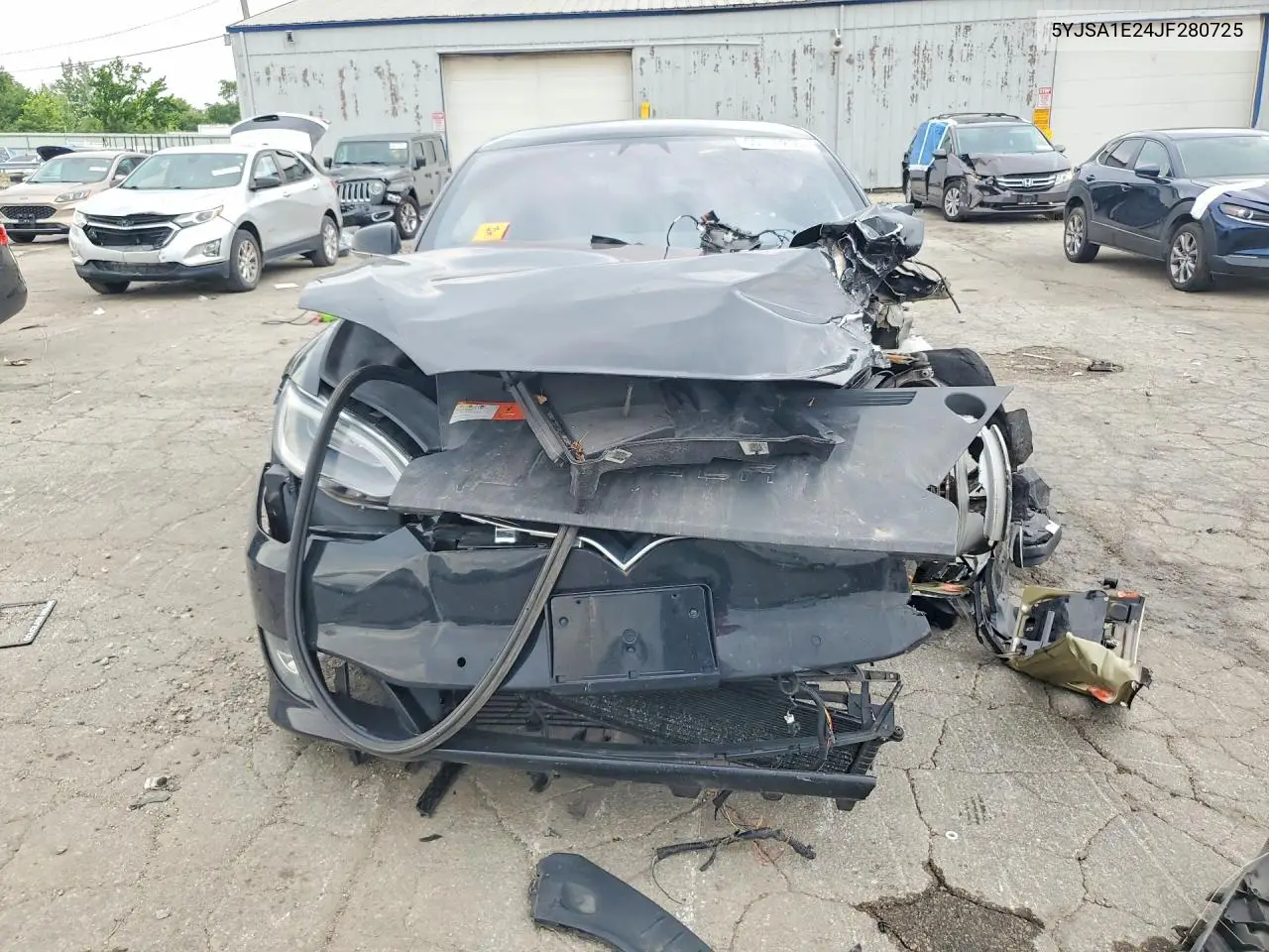 2018 Tesla Model S VIN: 5YJSA1E24JF280725 Lot: 60159206