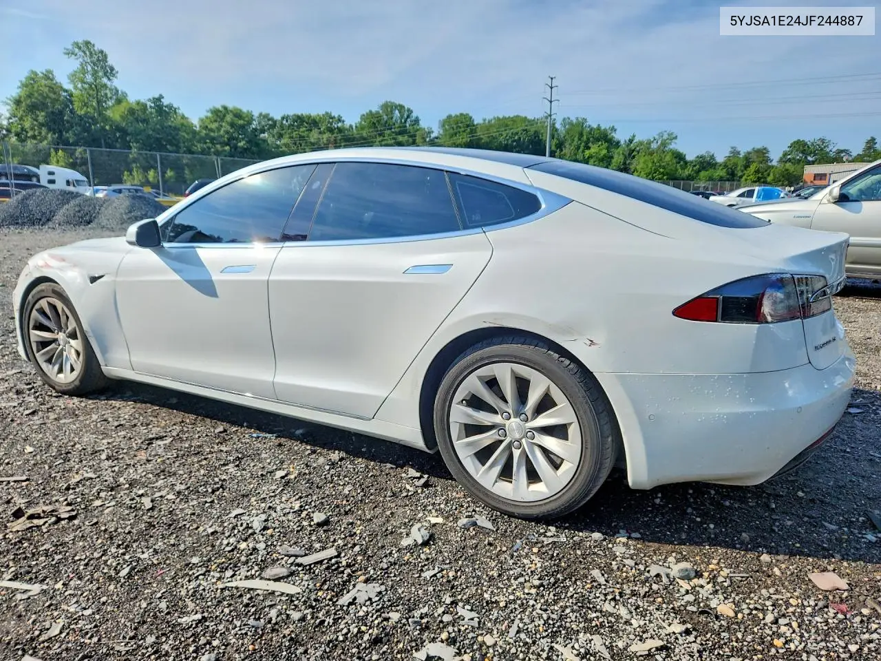 2018 Tesla Model S VIN: 5YJSA1E24JF244887 Lot: 60194996