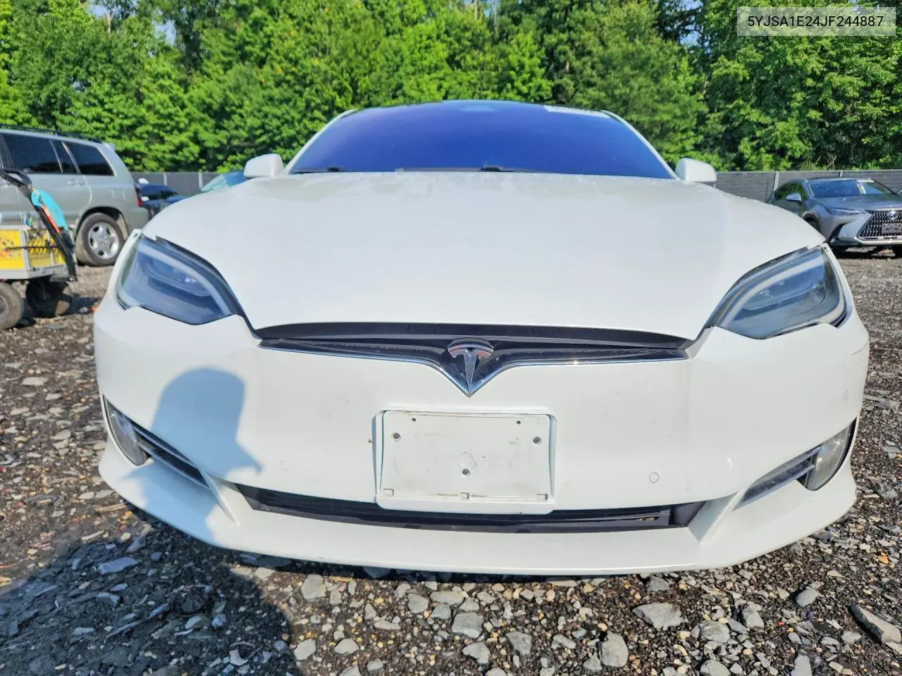 2018 Tesla Model S VIN: 5YJSA1E24JF244887 Lot: 60194996