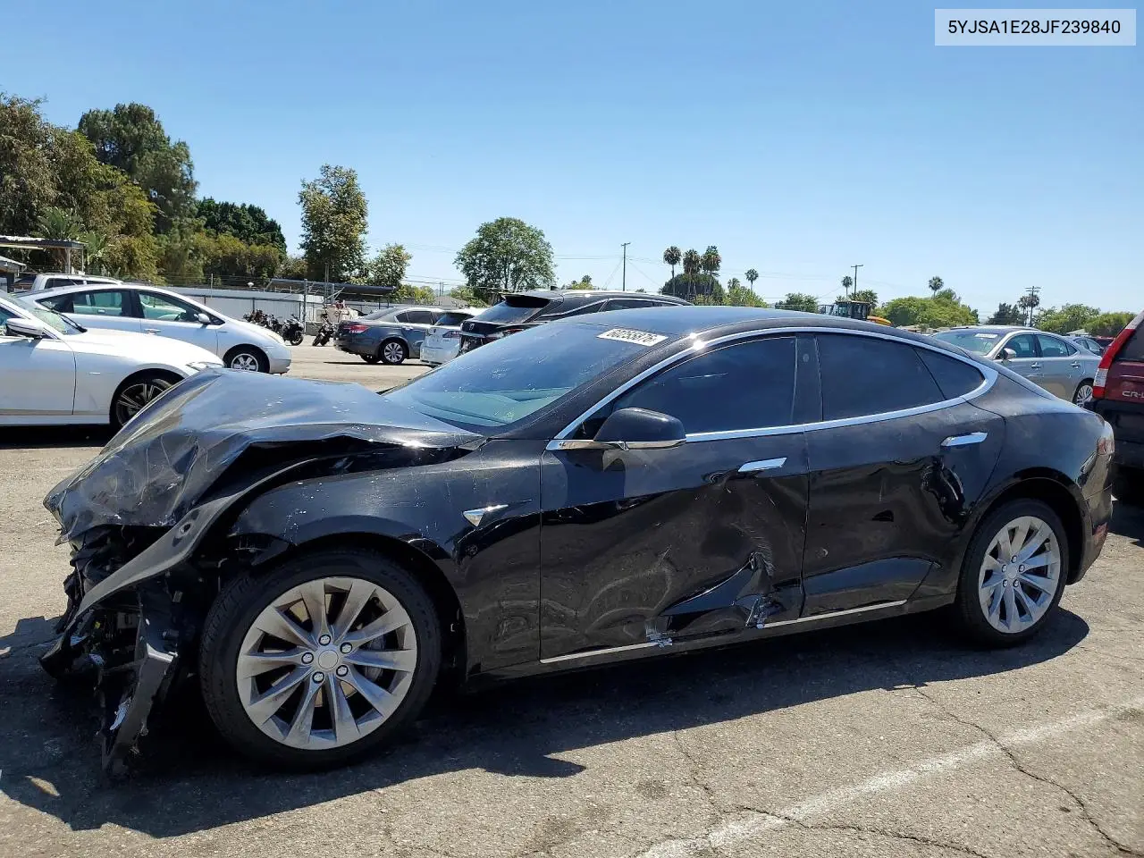 2018 Tesla Model S VIN: 5YJSA1E28JF239840 Lot: 60255876
