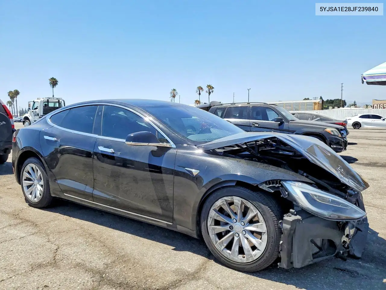 2018 Tesla Model S VIN: 5YJSA1E28JF239840 Lot: 60255876