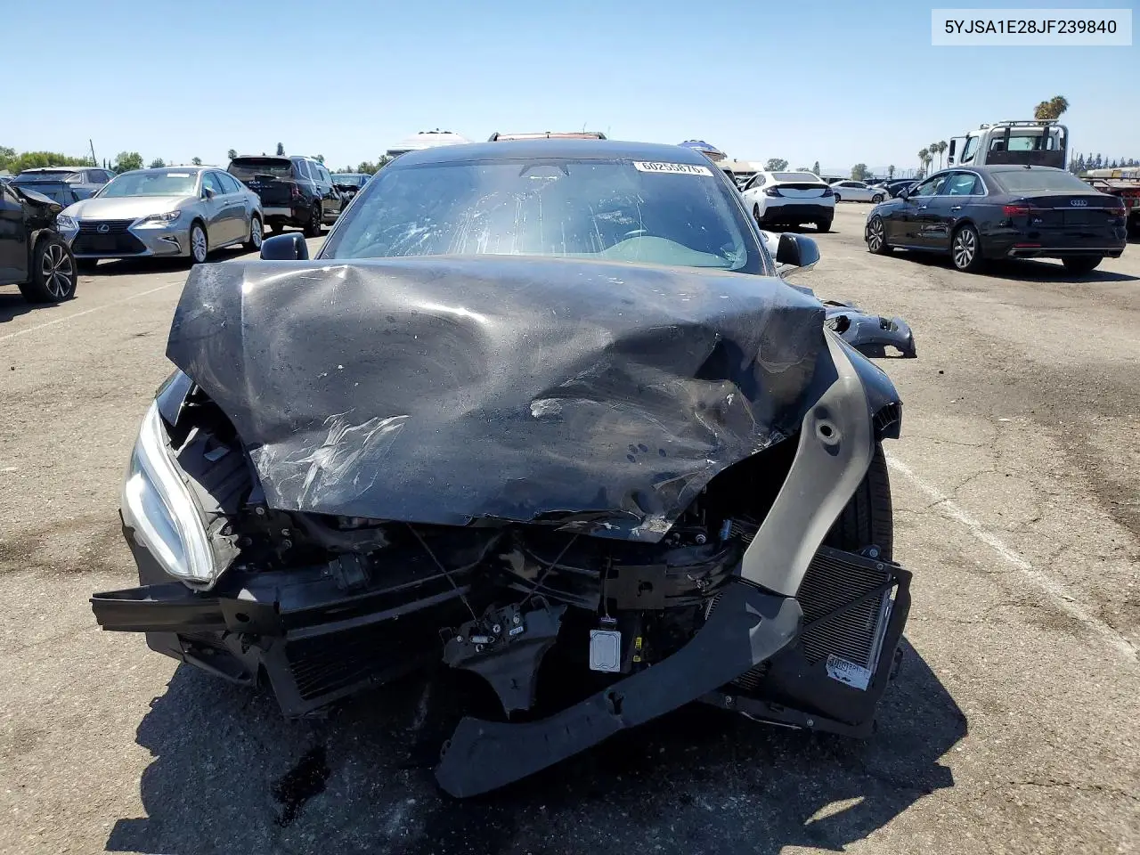 2018 Tesla Model S VIN: 5YJSA1E28JF239840 Lot: 60255876