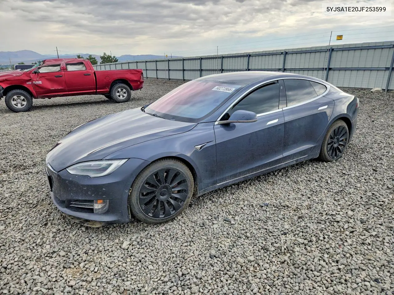 2018 Tesla Model S VIN: 5YJSA1E20JF253599 Lot: 60273966