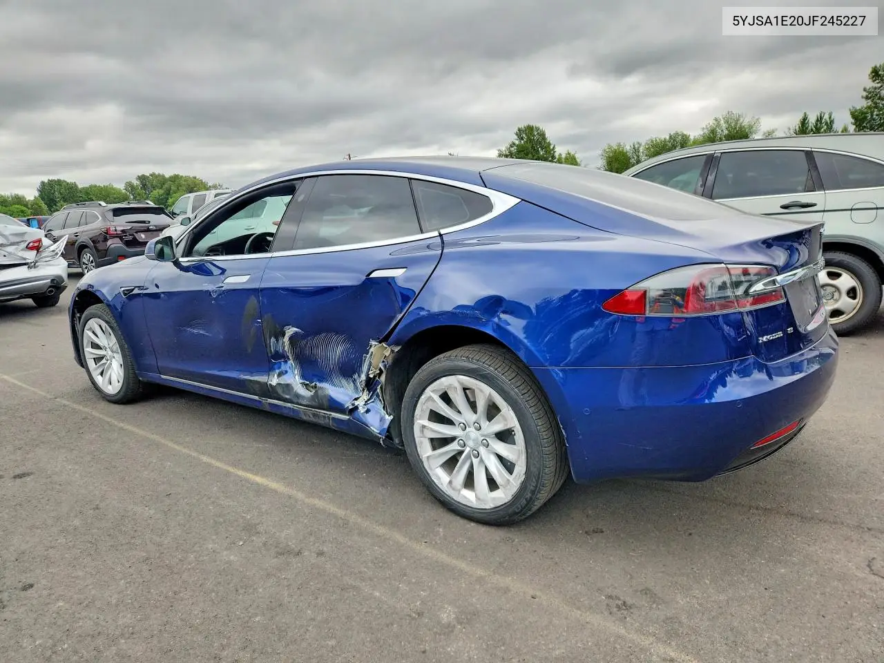 2018 Tesla Model S VIN: 5YJSA1E20JF245227 Lot: 60405126