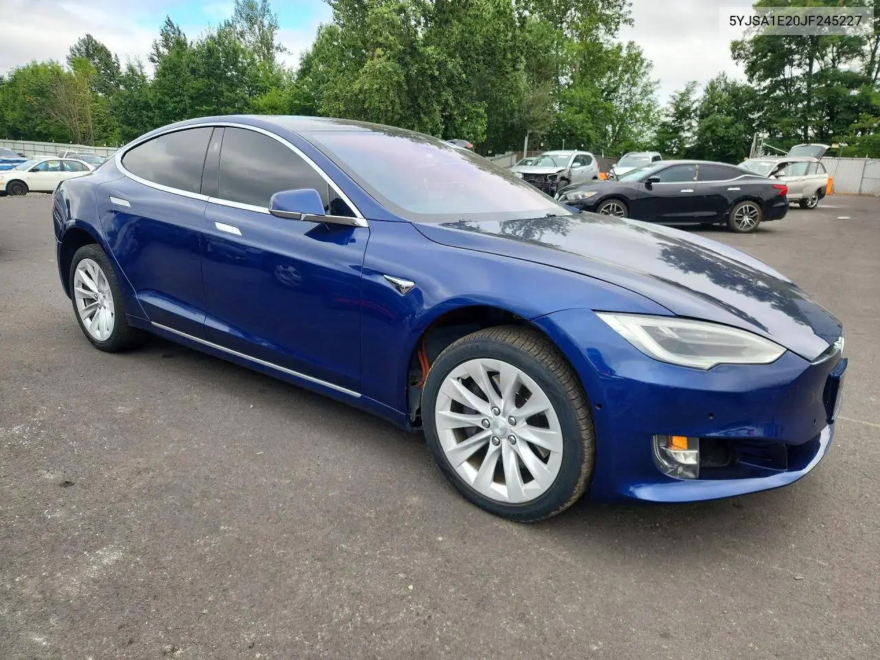 2018 Tesla Model S VIN: 5YJSA1E20JF245227 Lot: 60405126