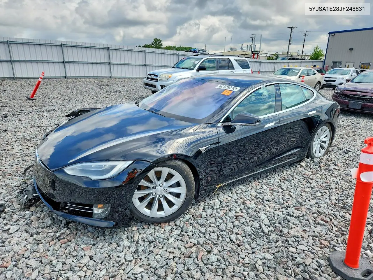 2018 Tesla Model S VIN: 5YJSA1E28JF248831 Lot: 60523016