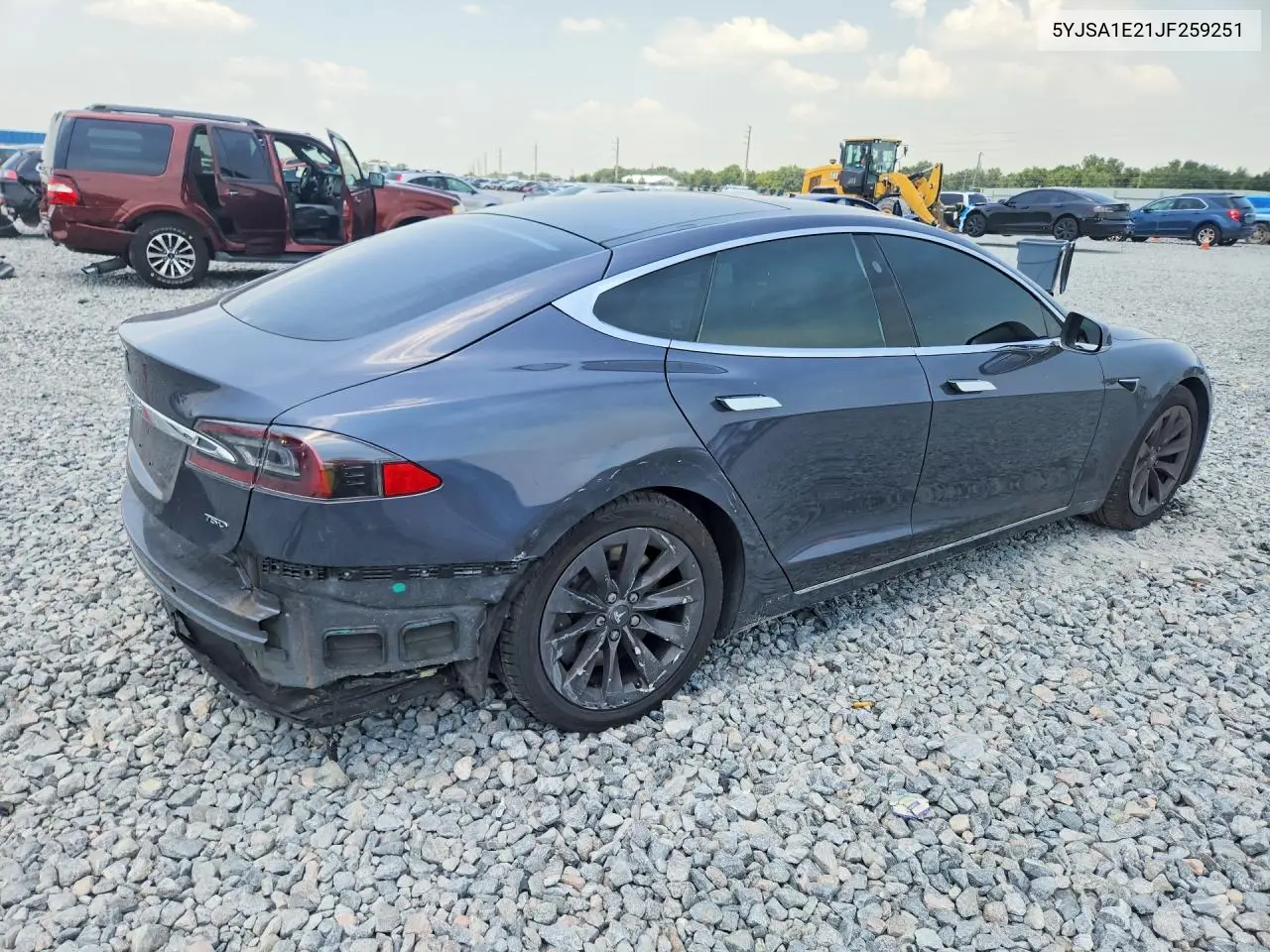 2018 Tesla Model S VIN: 5YJSA1E21JF259251 Lot: 60665566