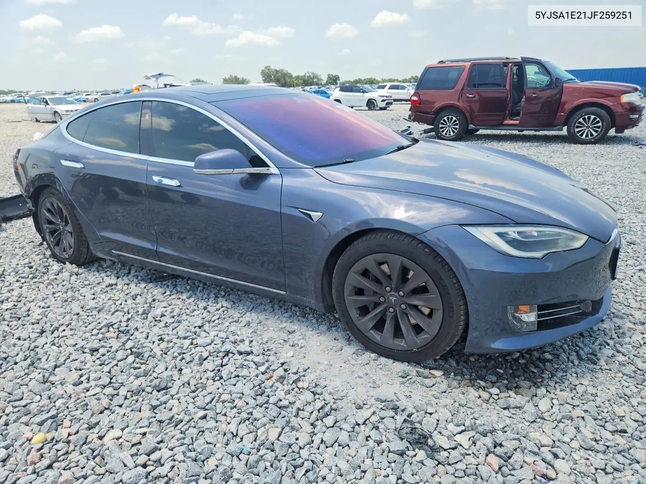 2018 Tesla Model S VIN: 5YJSA1E21JF259251 Lot: 60665566