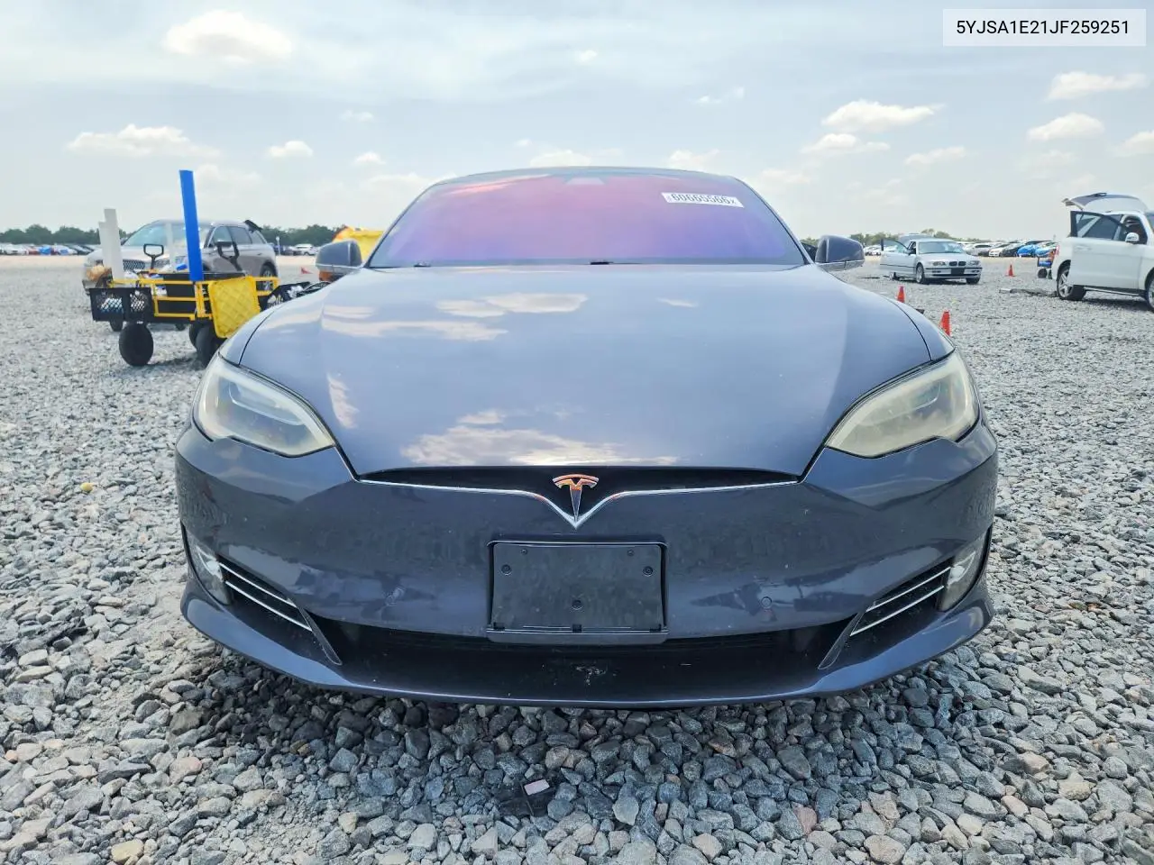 2018 Tesla Model S VIN: 5YJSA1E21JF259251 Lot: 60665566