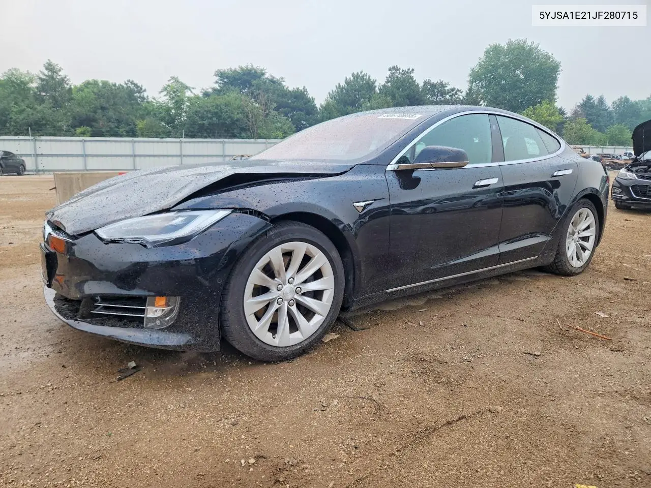 2018 Tesla Model S VIN: 5YJSA1E21JF280715 Lot: 60670956