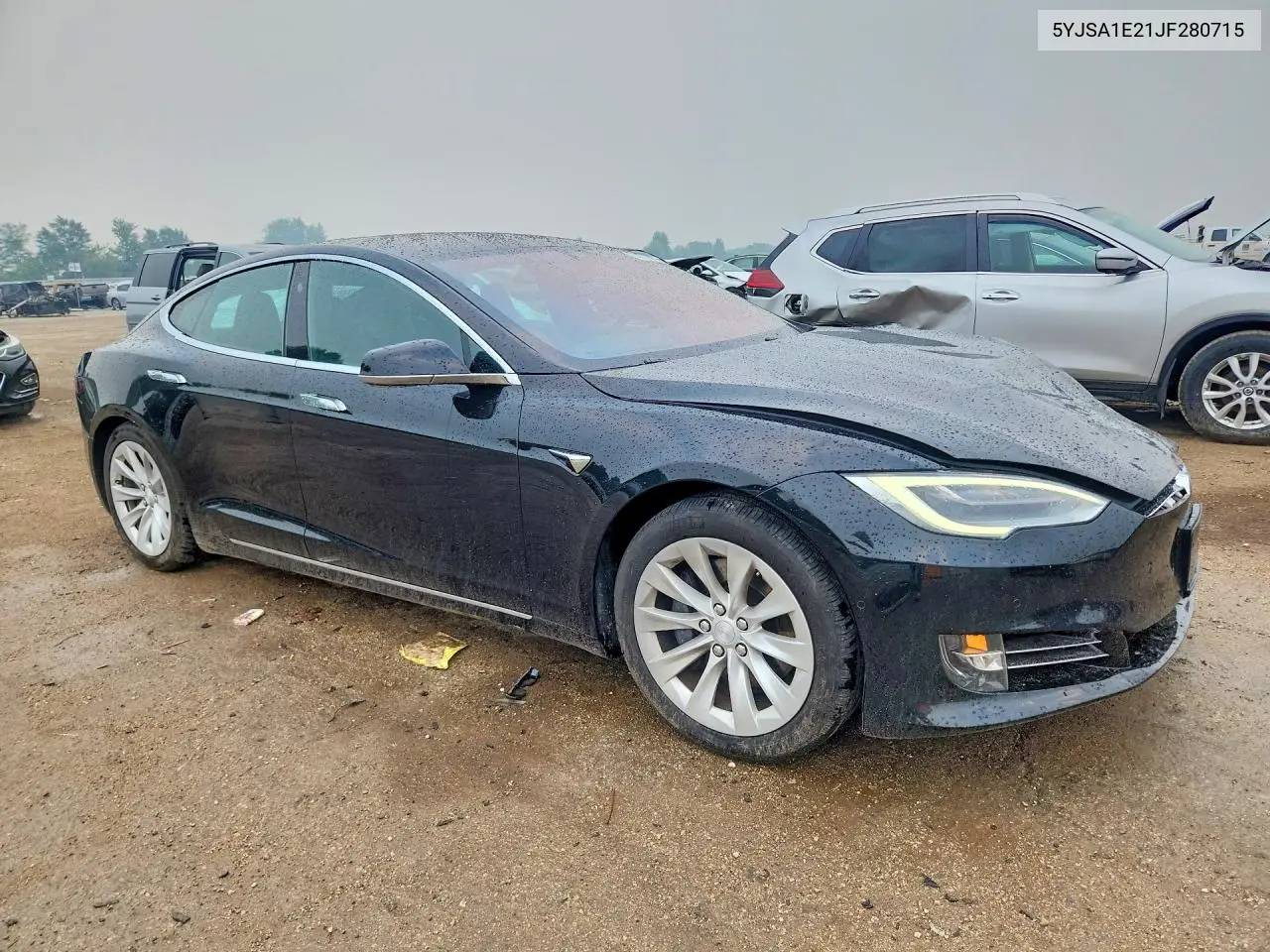 2018 Tesla Model S VIN: 5YJSA1E21JF280715 Lot: 60670956