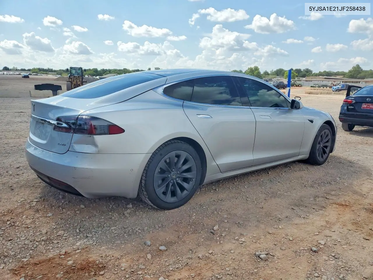 2018 Tesla Model S VIN: 5YJSA1E21JF258438 Lot: 60786206