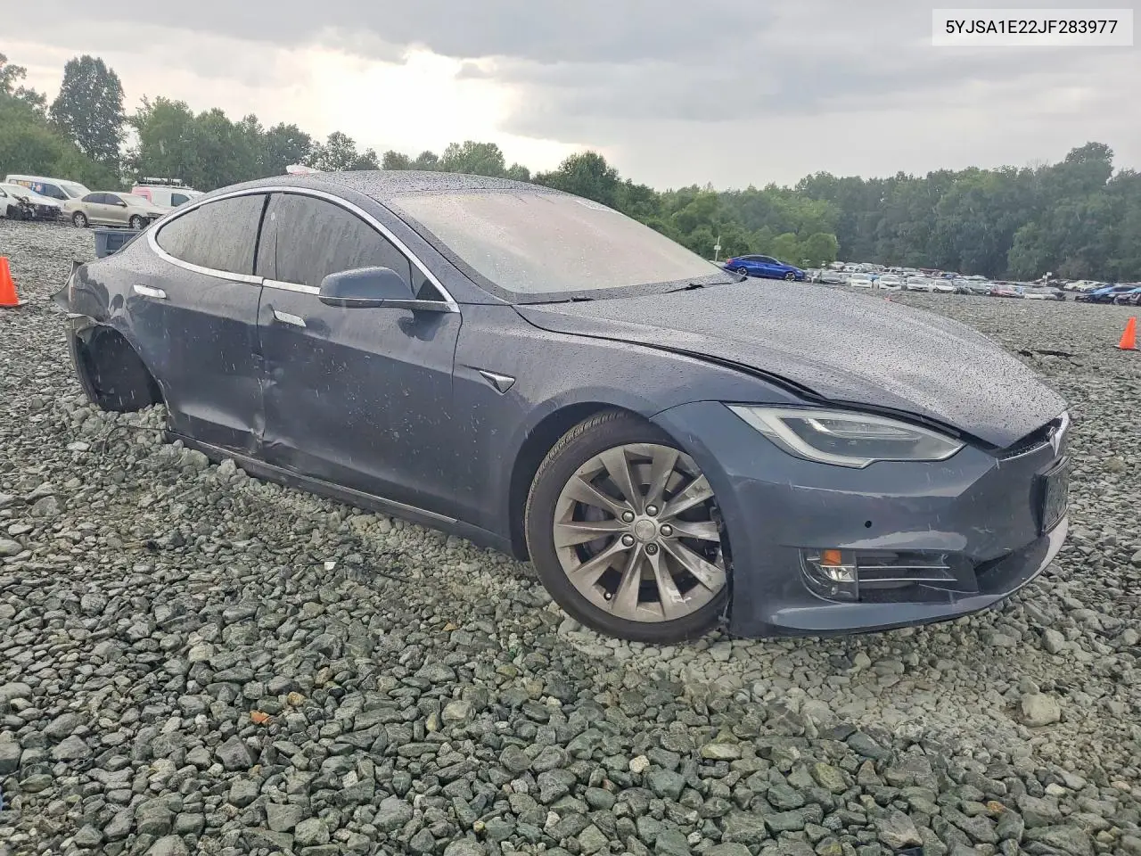 2018 Tesla Model S VIN: 5YJSA1E22JF283977 Lot: 60814616