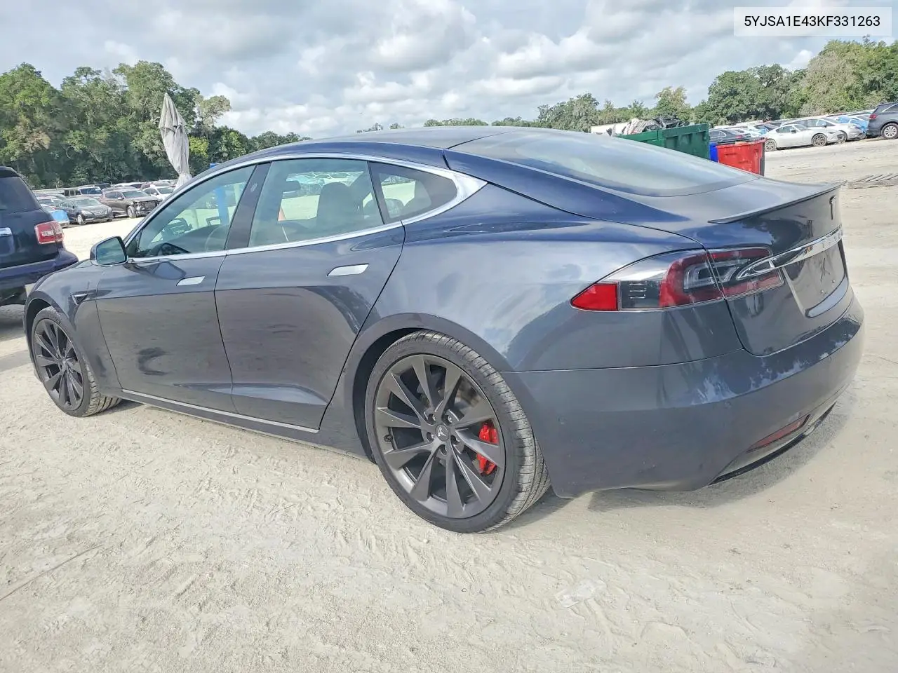 2019 Tesla Model S VIN: 5YJSA1E43KF331263 Lot: 56297046