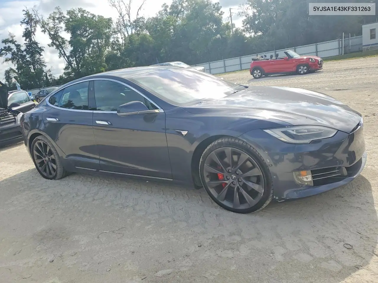 2019 Tesla Model S VIN: 5YJSA1E43KF331263 Lot: 56297046