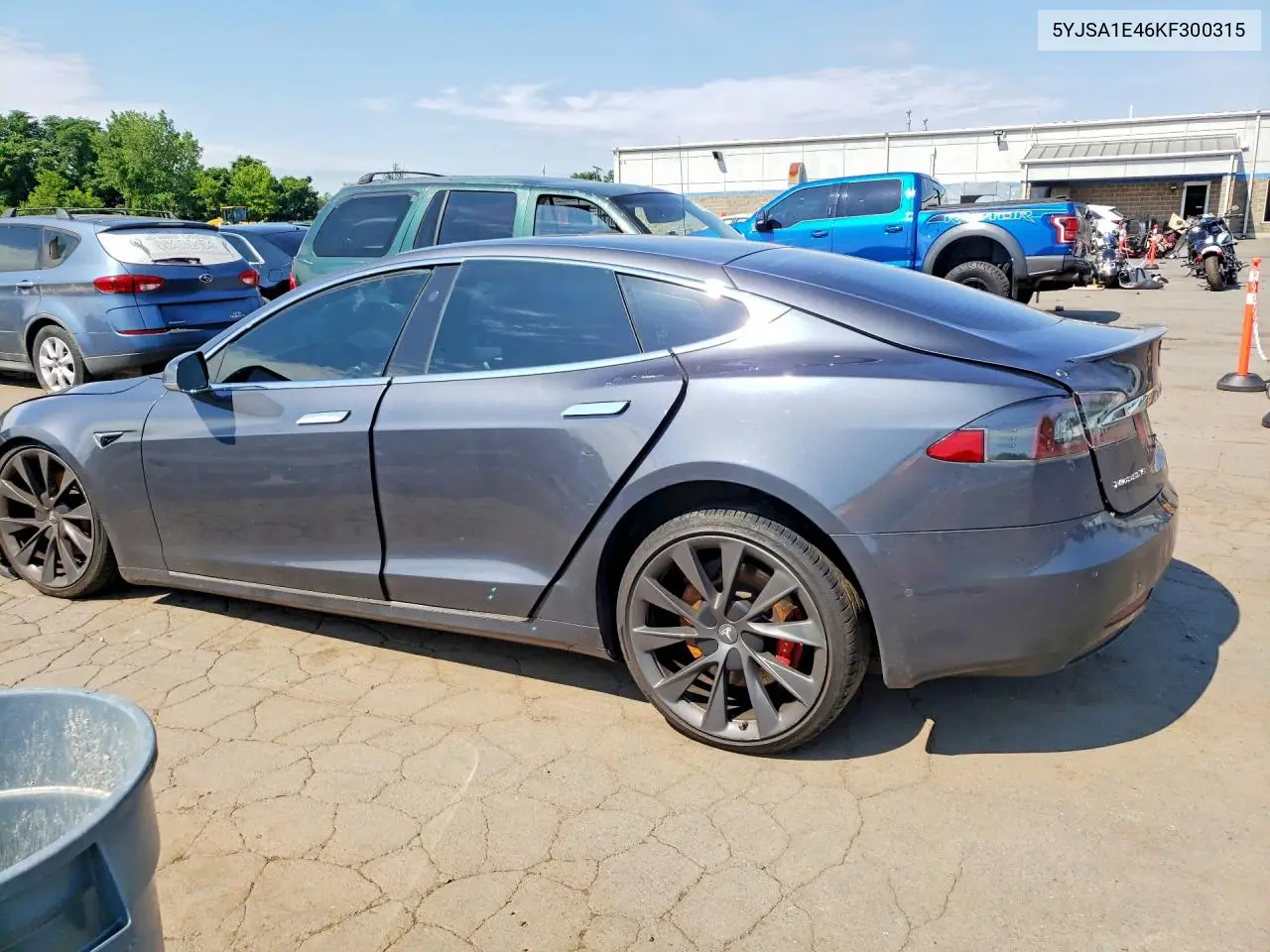 2019 Tesla Model S VIN: 5YJSA1E46KF300315 Lot: 58102836