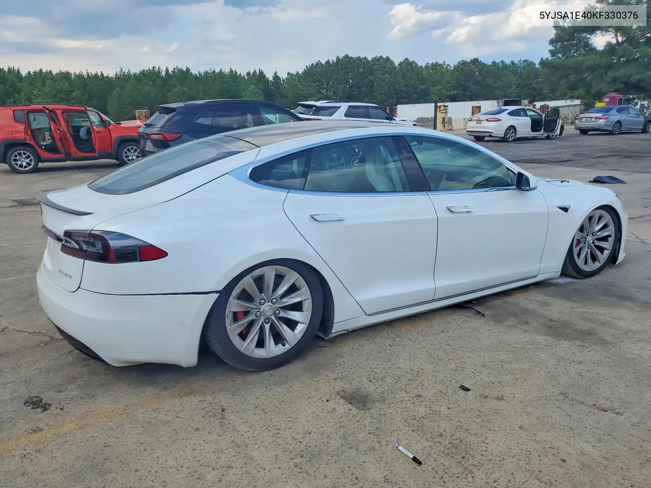 2019 Tesla Model S VIN: 5YJSA1E40KF330376 Lot: 60760436