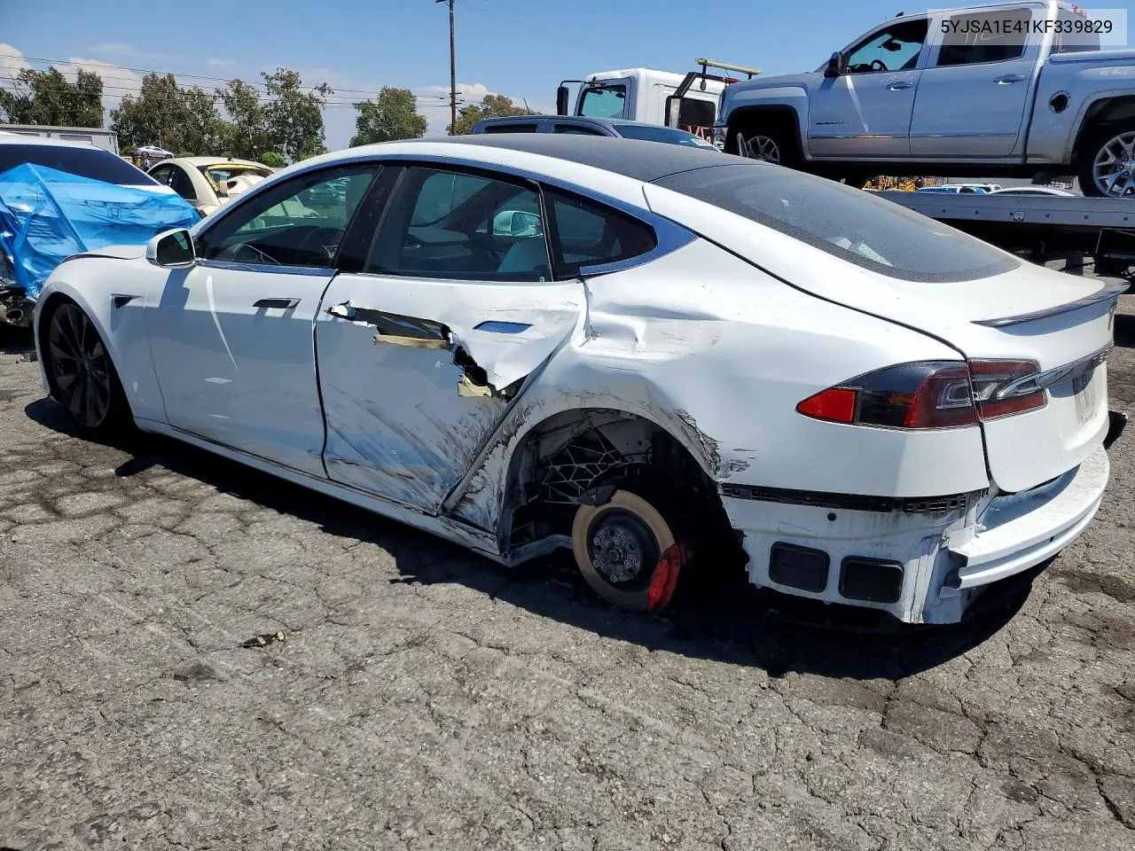 2019 Tesla Model S VIN: 5YJSA1E41KF339829 Lot: 60976836