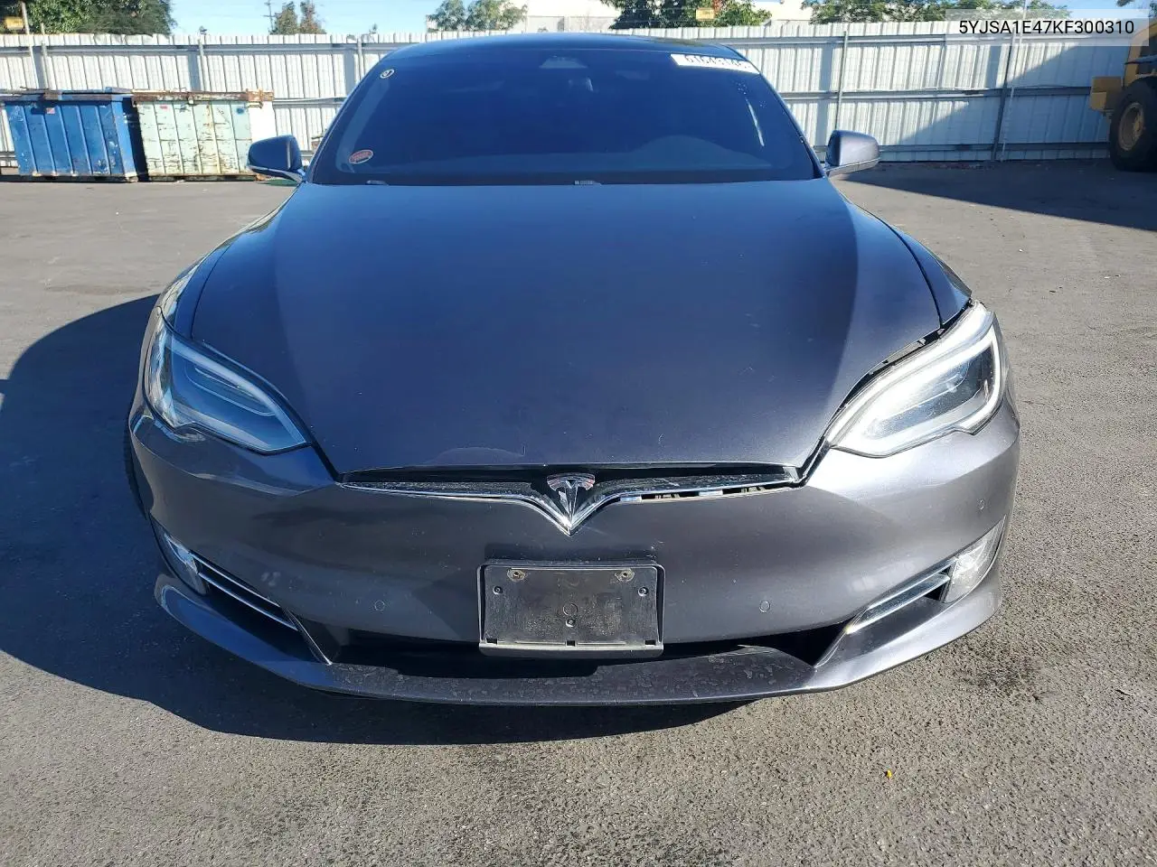 2019 Tesla Model S VIN: 5YJSA1E47KF300310 Lot: 61643146