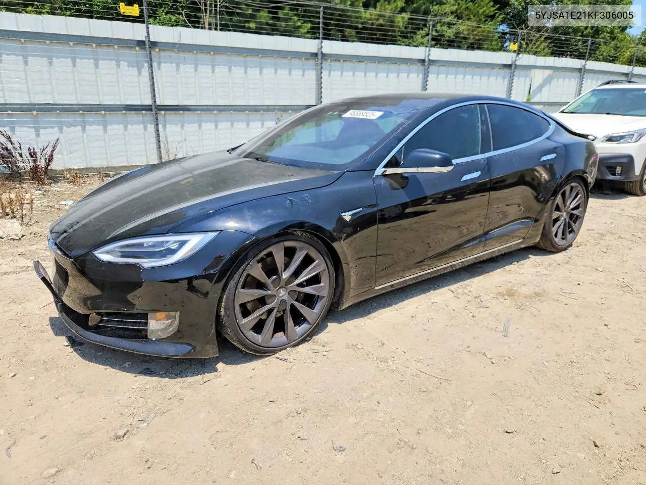 2019 Tesla Model S VIN: 5YJSA1E21KF306005 Lot: 95589525