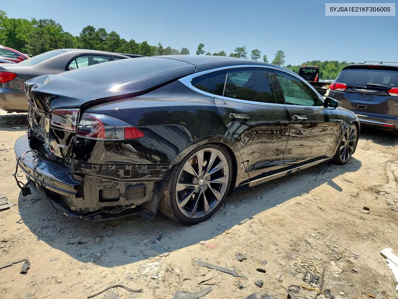 2019 Tesla Model S VIN: 5YJSA1E21KF306005 Lot: 95589525