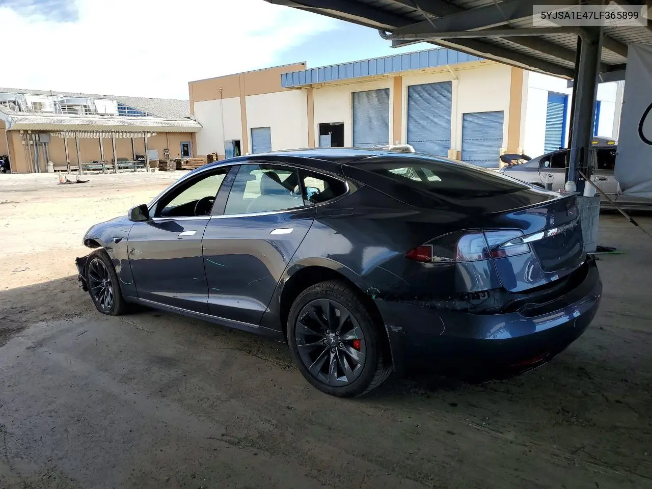 2020 Tesla Model S VIN: 5YJSA1E47LF365899 Lot: 59724696