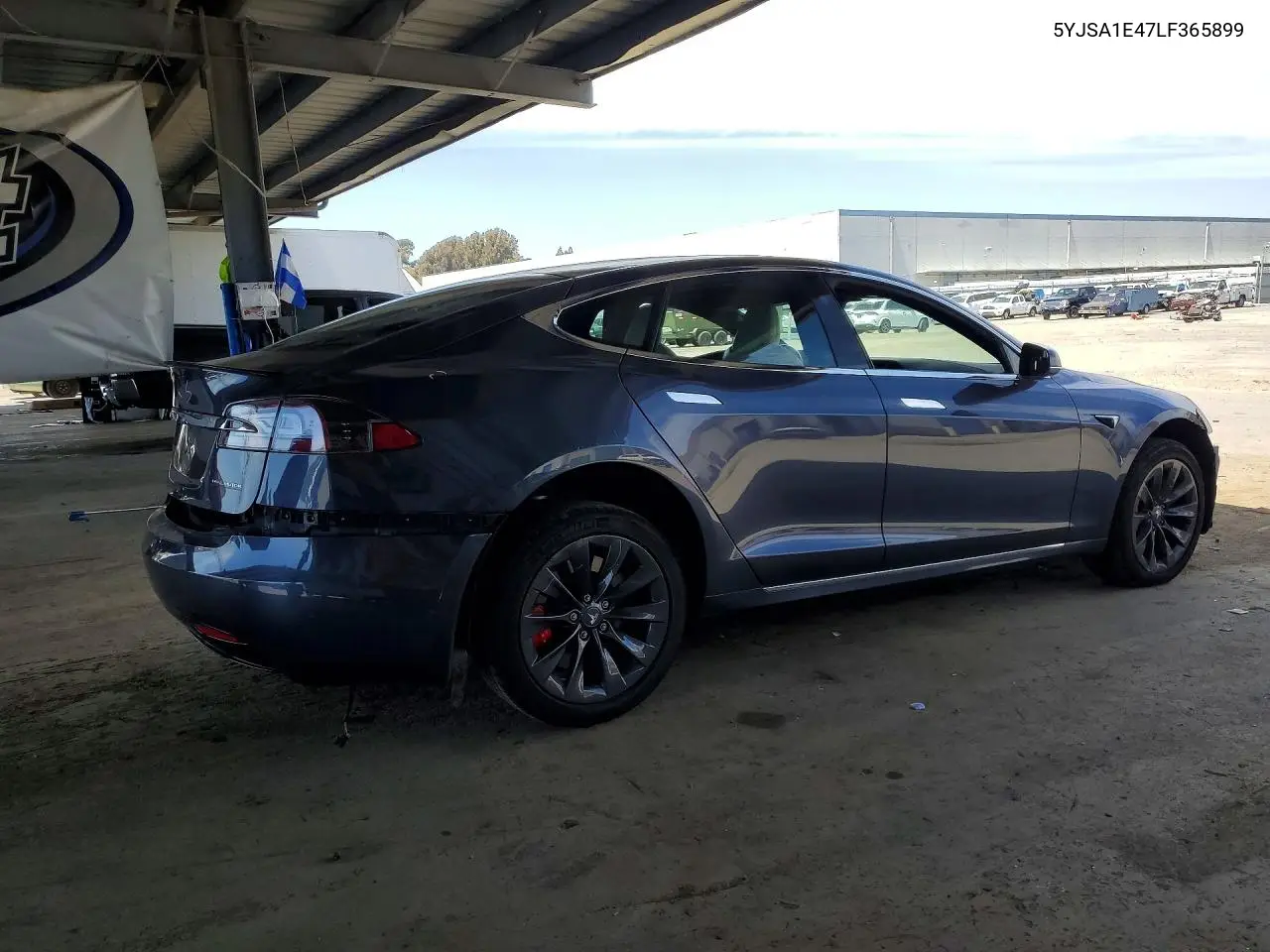 2020 Tesla Model S VIN: 5YJSA1E47LF365899 Lot: 59724696