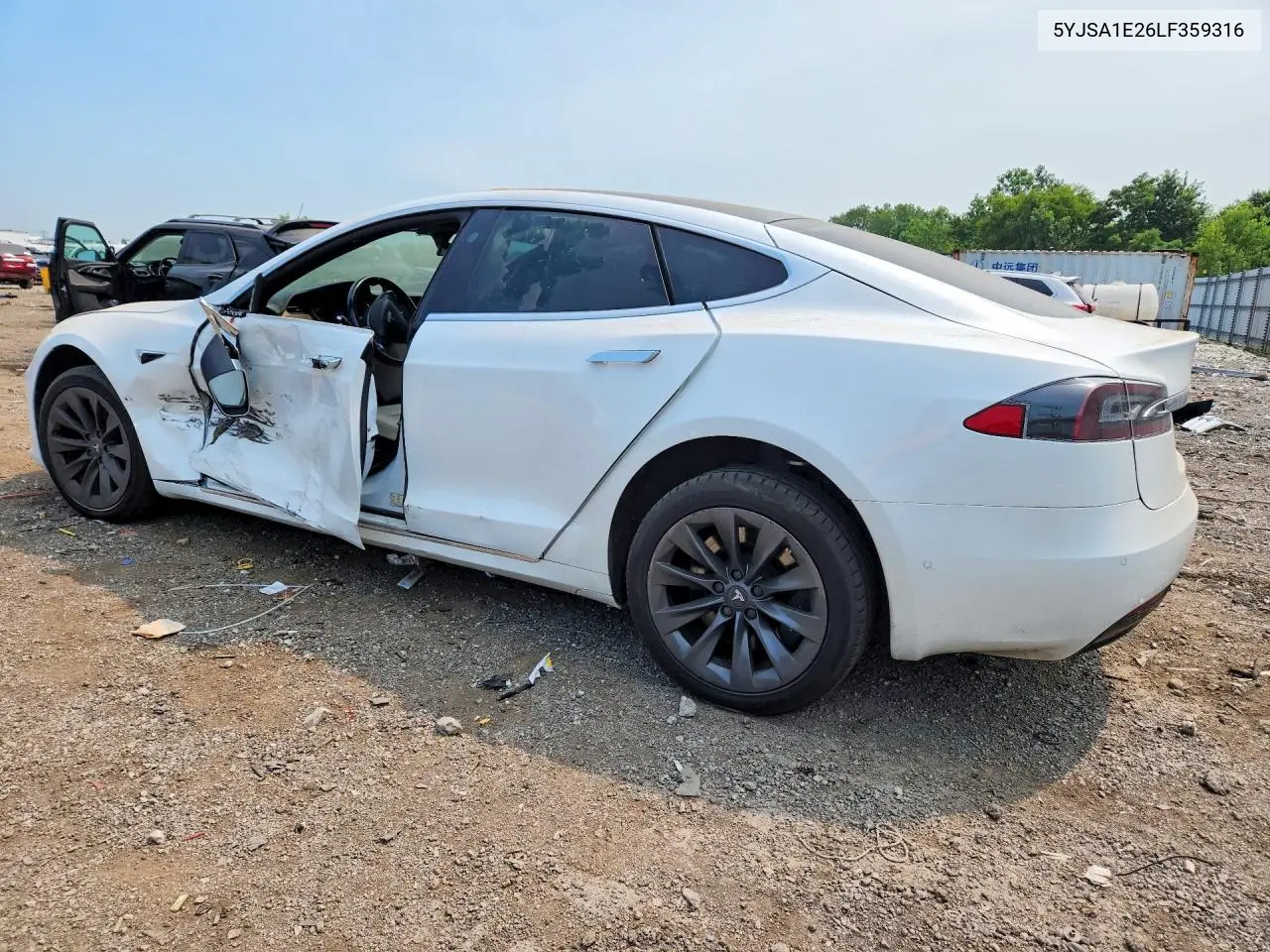 2020 Tesla Model S VIN: 5YJSA1E26LF359316 Lot: 60639506